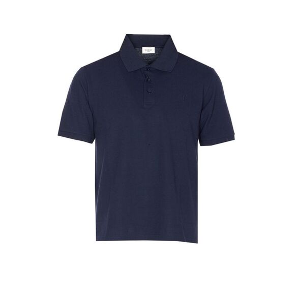 Saint Laurent Men Piquet Cassandre Polo